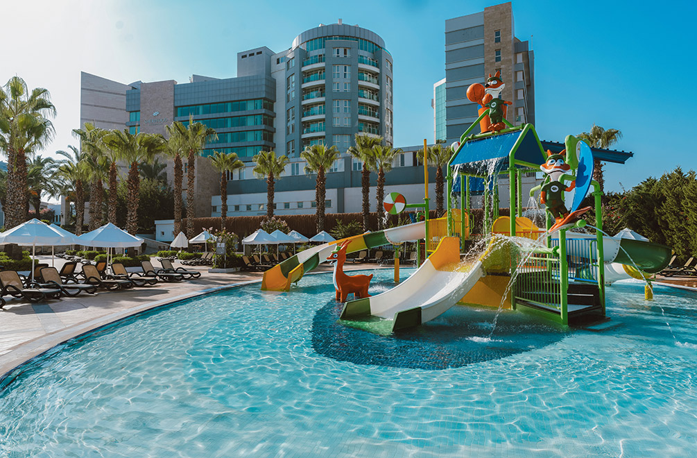 <p>With the Aquatower and kid-only slides, explore the most thrilling side of the water. For young heroes looking for dynamic movement and safe excitement, here is the new center of entertainment.</p>